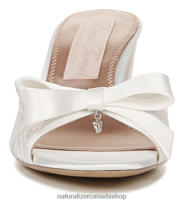 Sandals | CA Naturalizer Women Alhubu Slide Sandal Alhubu Silk White 8LFNB311