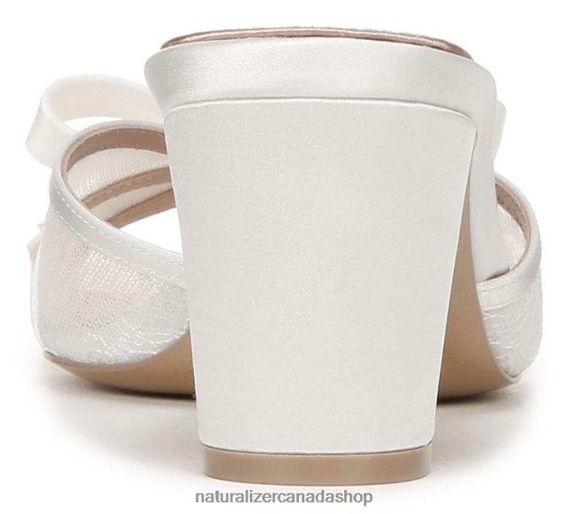 Sandals | CA Naturalizer Women Alhubu Slide Sandal Alhubu Silk White 8LFNB311