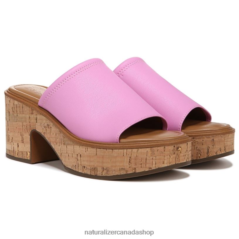 Sandals | CA Naturalizer Women Cassie Slide Sandal Pink Synthetic 8LFNB619