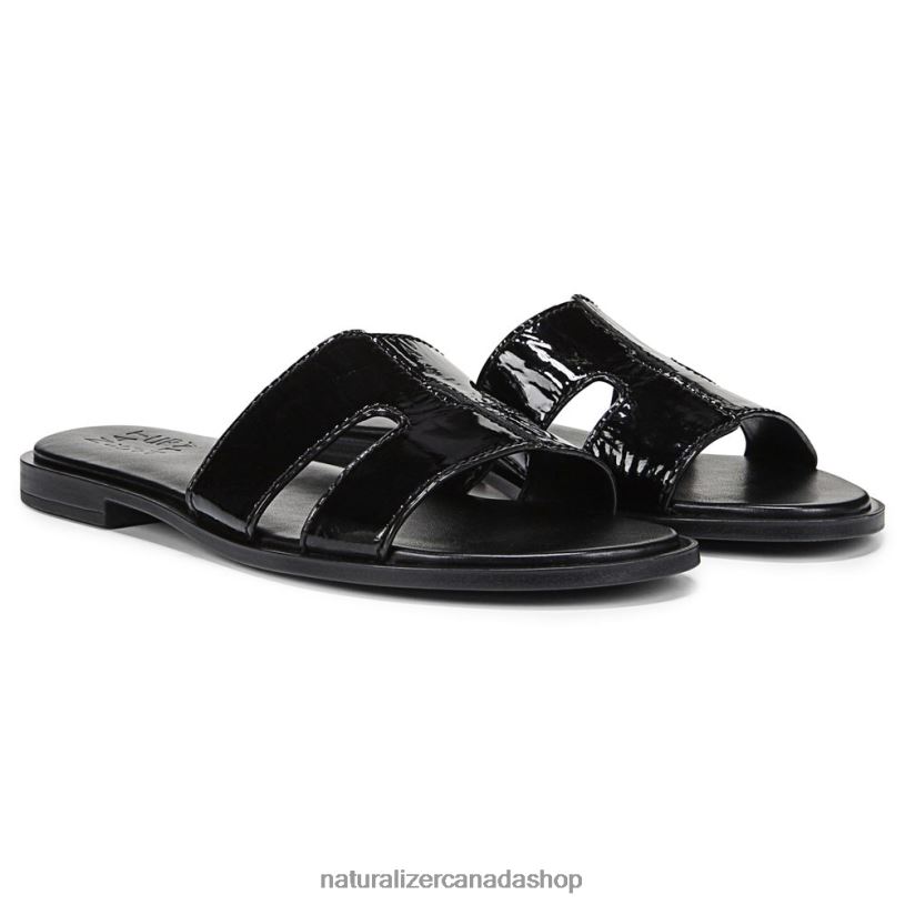 Sandals | CA Naturalizer Women Fame Sandal Black Leather 8LFNB288