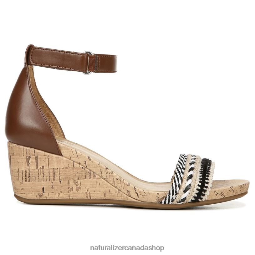 Sandals | CA Naturalizer Women Areda Wedge Sandal Multi Fabric/Tan Synthetic 8LFNB318