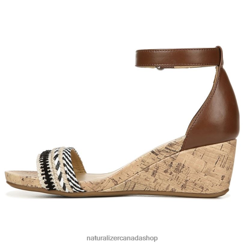 Sandals | CA Naturalizer Women Areda Wedge Sandal Multi Fabric/Tan Synthetic 8LFNB318