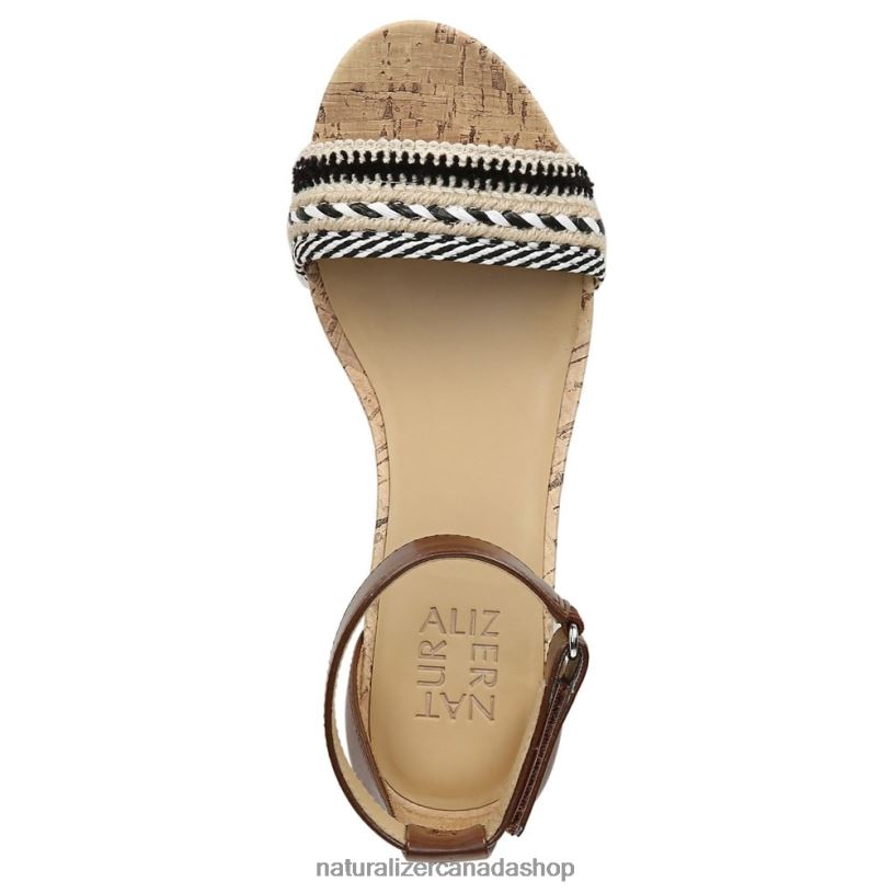 Sandals | CA Naturalizer Women Areda Wedge Sandal Multi Fabric/Tan Synthetic 8LFNB318