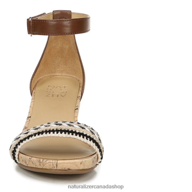 Sandals | CA Naturalizer Women Areda Wedge Sandal Multi Fabric/Tan Synthetic 8LFNB318