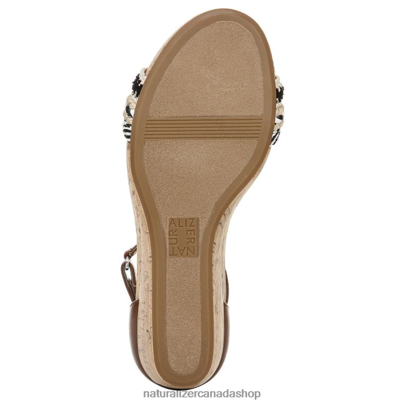 Sandals | CA Naturalizer Women Areda Wedge Sandal Multi Fabric/Tan Synthetic 8LFNB318