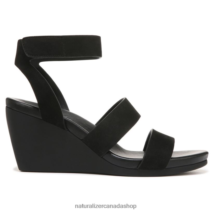 Sandals | CA Naturalizer Women Gen N Ignite Wedge Sandal Black Synthetic 8LFNB149
