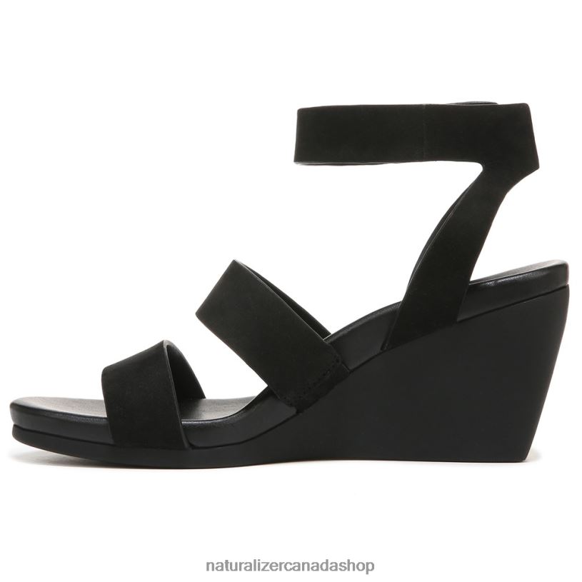 Sandals | CA Naturalizer Women Gen N Ignite Wedge Sandal Black Synthetic 8LFNB149