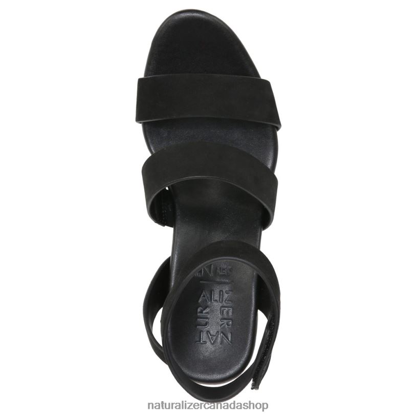 Sandals | CA Naturalizer Women Gen N Ignite Wedge Sandal Black Synthetic 8LFNB149
