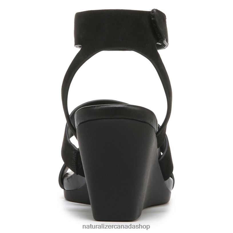 Sandals | CA Naturalizer Women Gen N Ignite Wedge Sandal Black Synthetic 8LFNB149