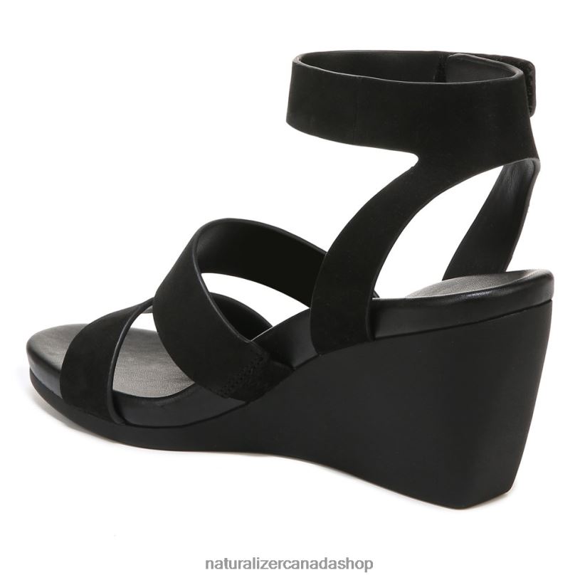 Sandals | CA Naturalizer Women Gen N Ignite Wedge Sandal Black Synthetic 8LFNB149
