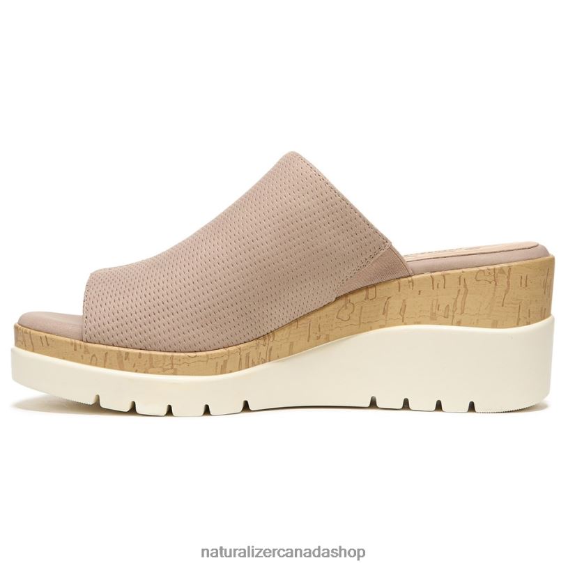 Sandals | CA Naturalizer Women Soul Goodtimes Mule Wedge Sandal Light Taupe Synthetic 8LFNB545