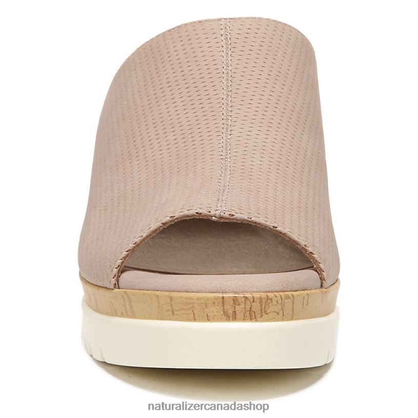 Sandals | CA Naturalizer Women Soul Goodtimes Mule Wedge Sandal Light Taupe Synthetic 8LFNB545