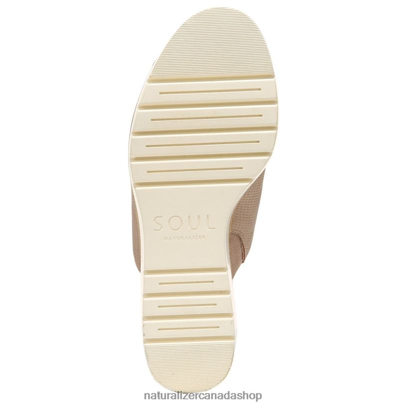 Sandals | CA Naturalizer Women Soul Goodtimes Mule Wedge Sandal Light Taupe Synthetic 8LFNB545