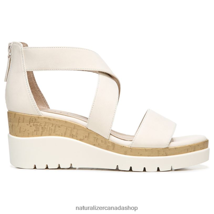 Sandals | CA Naturalizer Women Soul Goodtimes Wedge Sandal Porcelain Synthetic 8LFNB573
