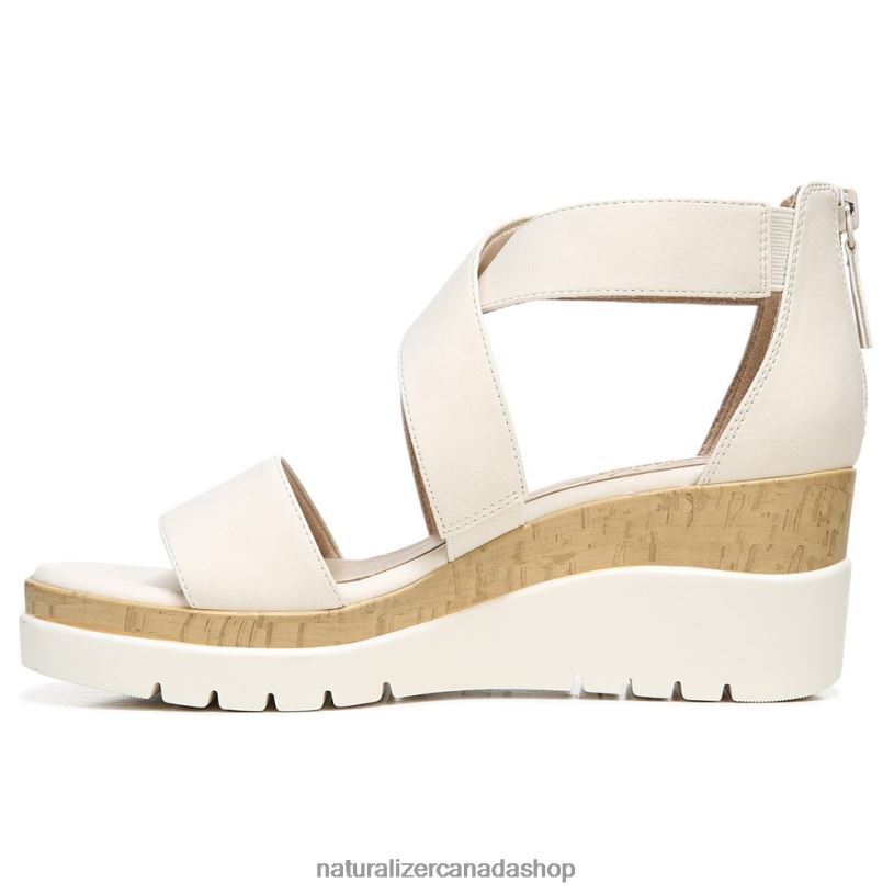 Sandals | CA Naturalizer Women Soul Goodtimes Wedge Sandal Porcelain Synthetic 8LFNB573