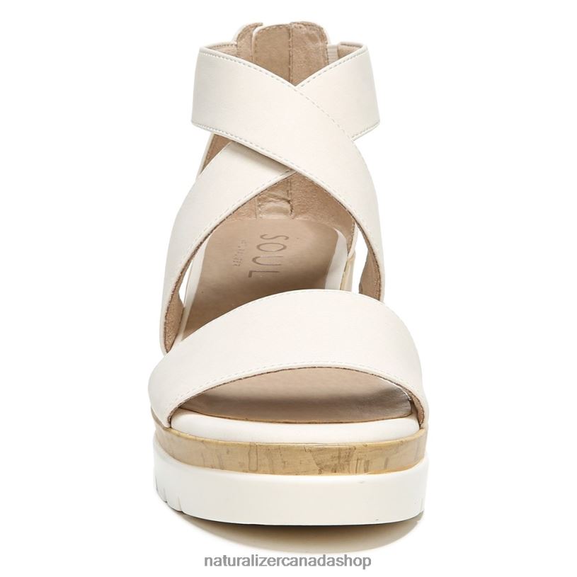 Sandals | CA Naturalizer Women Soul Goodtimes Wedge Sandal Porcelain Synthetic 8LFNB573