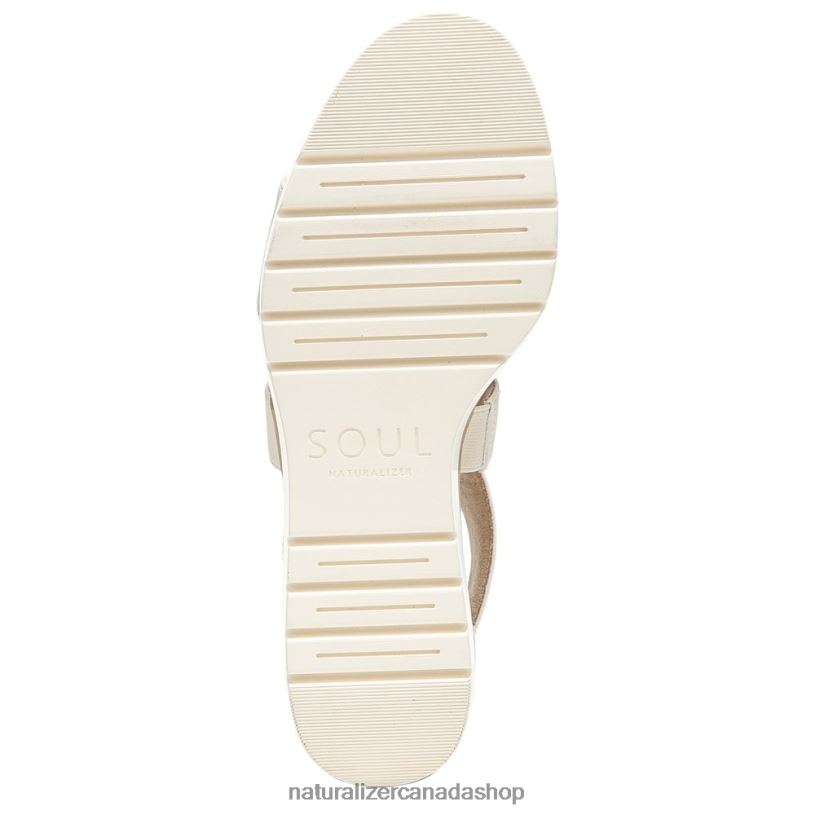 Sandals | CA Naturalizer Women Soul Goodtimes Wedge Sandal Porcelain Synthetic 8LFNB573