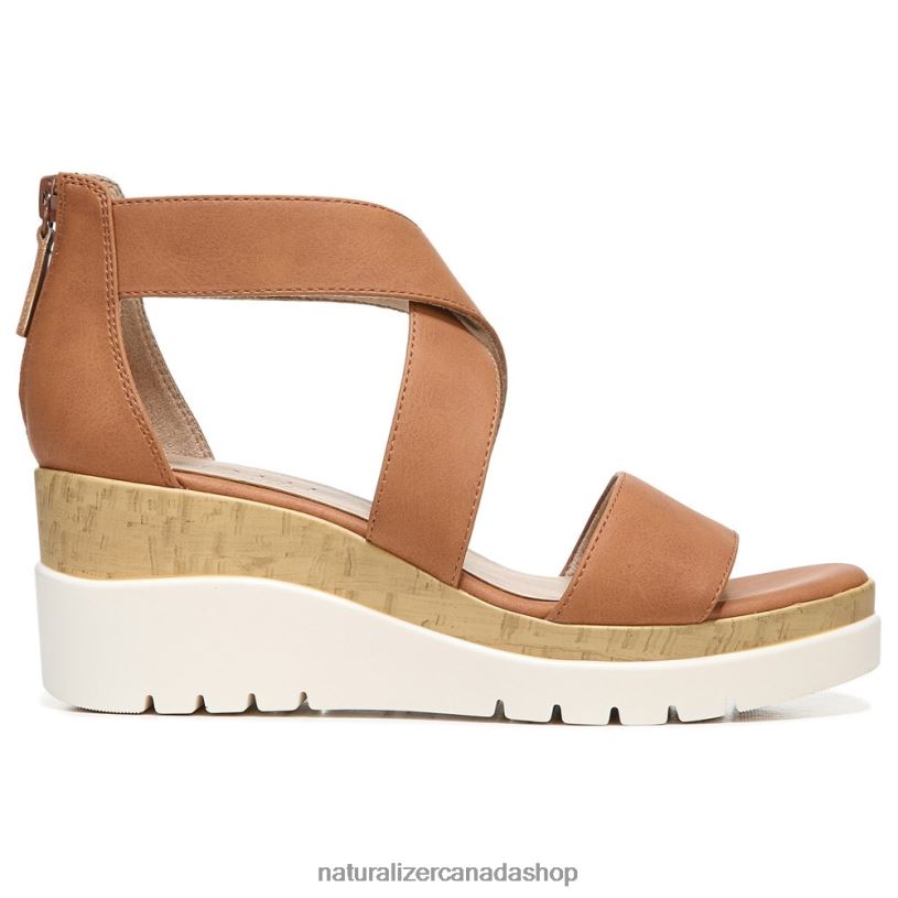 Sandals | CA Naturalizer Women Soul Goodtimes Wedge Sandal Toffee Synthetic 8LFNB574