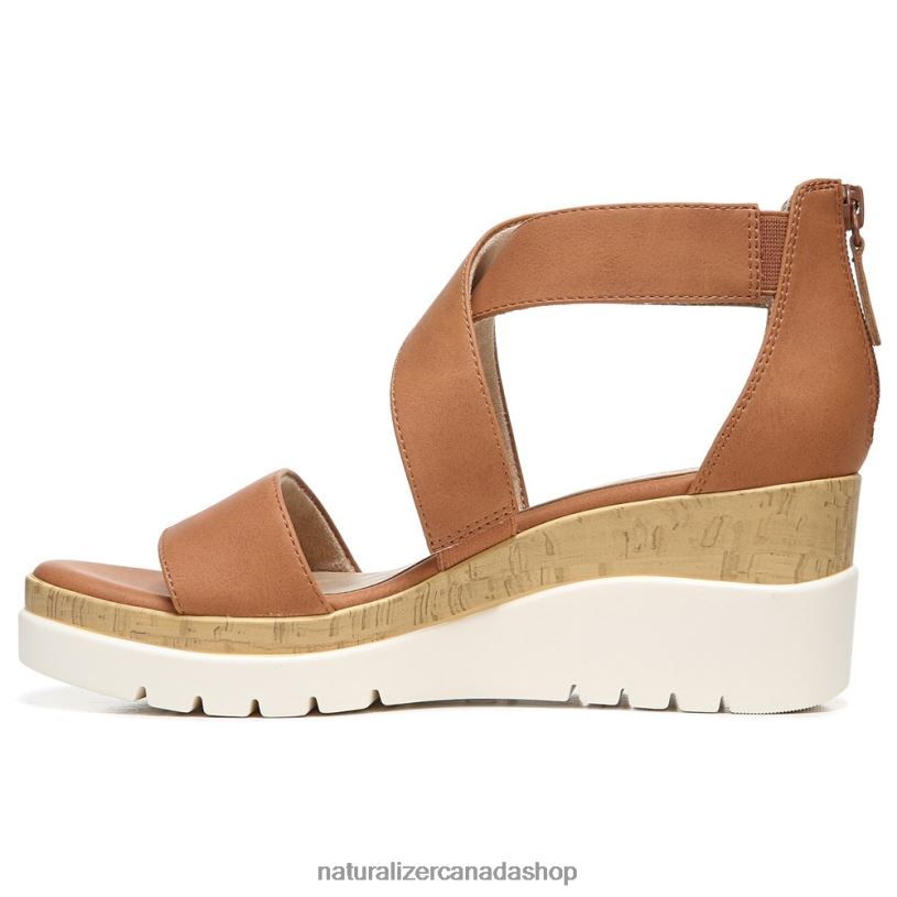 Sandals | CA Naturalizer Women Soul Goodtimes Wedge Sandal Toffee Synthetic 8LFNB574