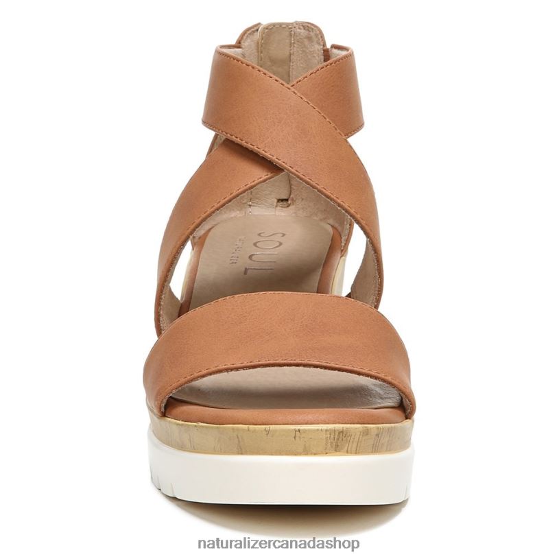 Sandals | CA Naturalizer Women Soul Goodtimes Wedge Sandal Toffee Synthetic 8LFNB574