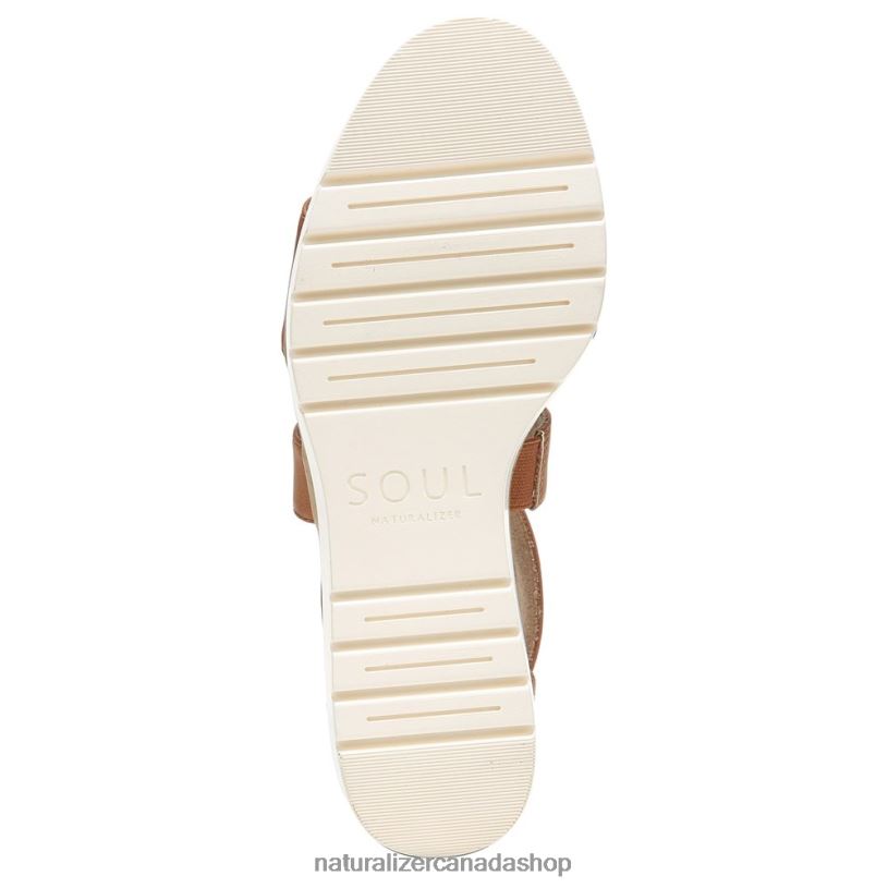 Sandals | CA Naturalizer Women Soul Goodtimes Wedge Sandal Toffee Synthetic 8LFNB574
