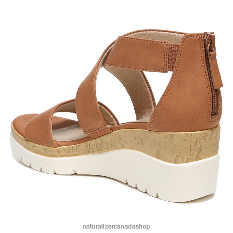 Sandals | CA Naturalizer Women Soul Goodtimes Wedge Sandal Toffee Synthetic 8LFNB574