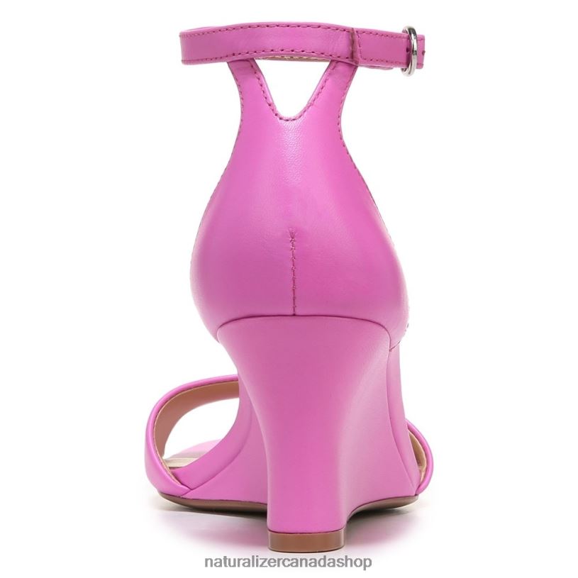 Sandals | CA Naturalizer Women Vera Wedge Sandal Candy Pink Leather 8LFNB125