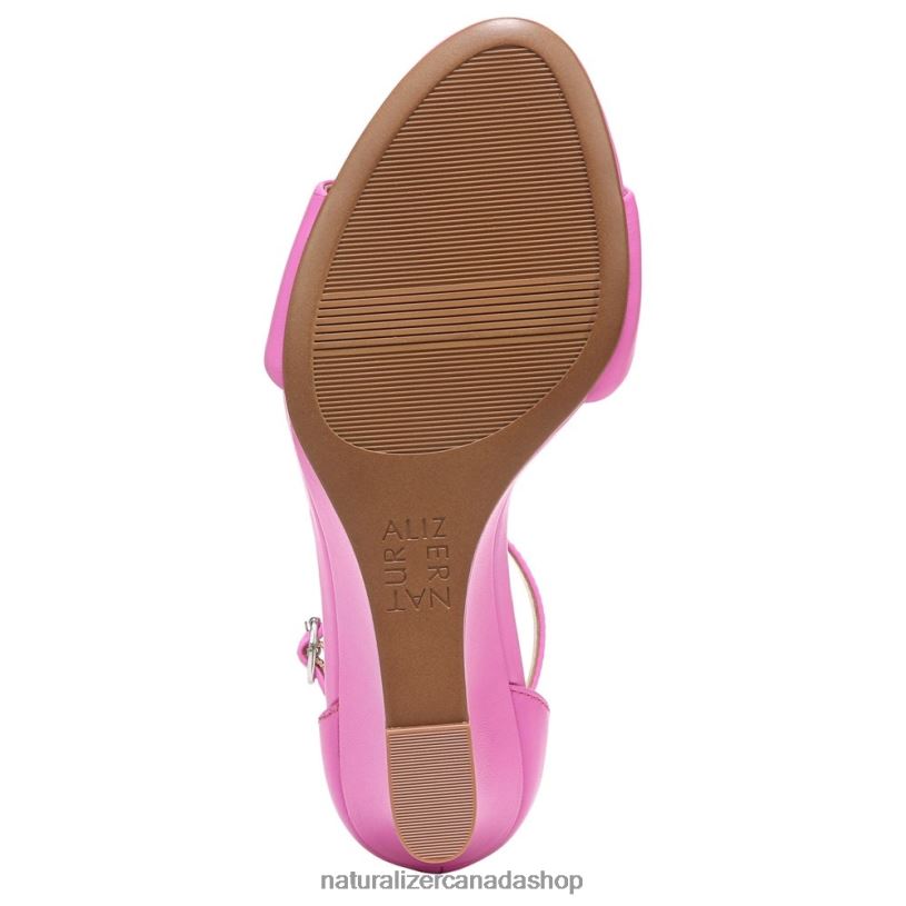 Sandals | CA Naturalizer Women Vera Wedge Sandal Candy Pink Leather 8LFNB125