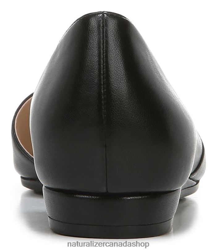 Flats | CA Naturalizer Women 27 Edit Karla D\'Orsay Flat Black Leather 8LFNB263