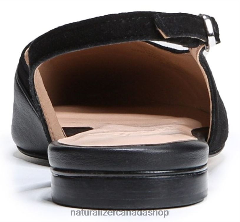 Flats | CA Naturalizer Women 27 Edit Makenna Flat Black Leather 8LFNB385