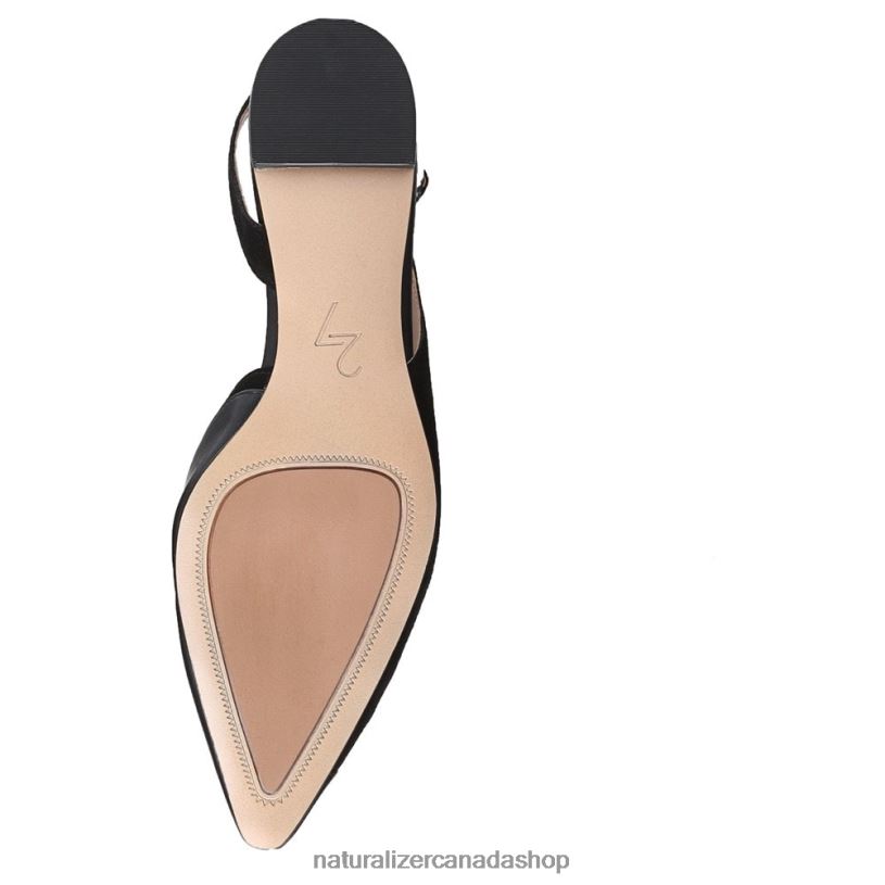 Flats | CA Naturalizer Women 27 Edit Makenna Flat Black Leather 8LFNB385