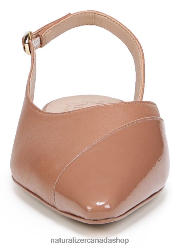 Flats | CA Naturalizer Women 27 Edit Makenna Flat Hazelnut Brown Leather 8LFNB384