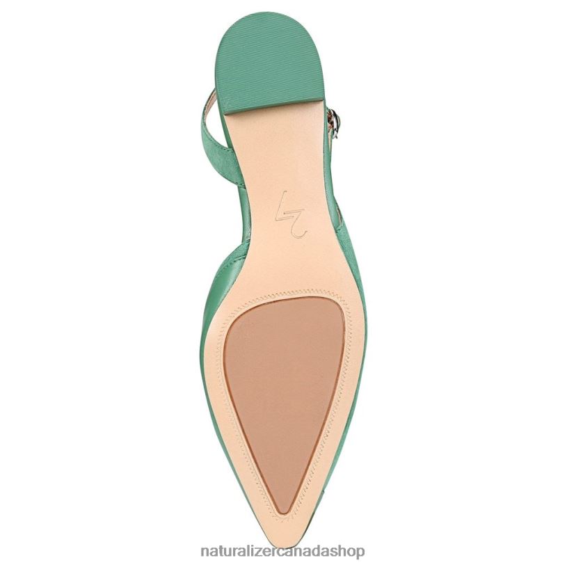 Flats | CA Naturalizer Women 27 Edit Makenna Flat Lily Pad Leather 8LFNB383