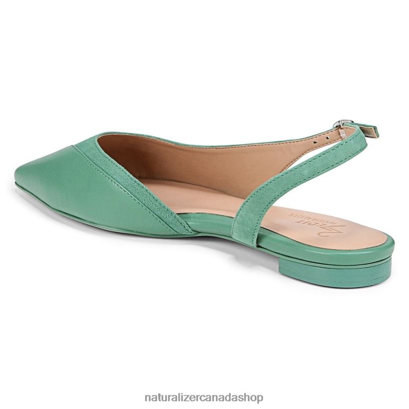 Flats | CA Naturalizer Women 27 Edit Makenna Flat Lily Pad Leather 8LFNB383