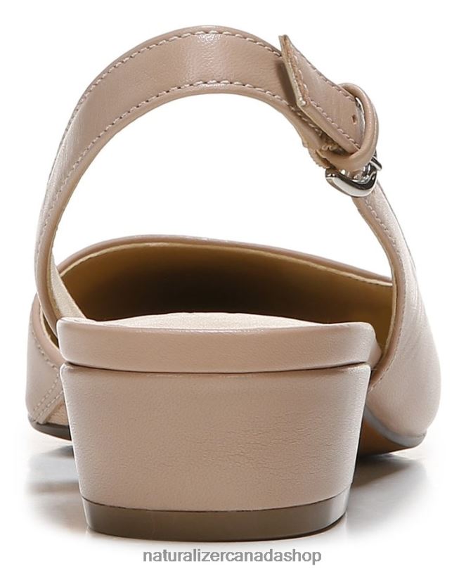 Flats | CA Naturalizer Women Banks Pointed Toe Flat Opal Leather 8LFNB83