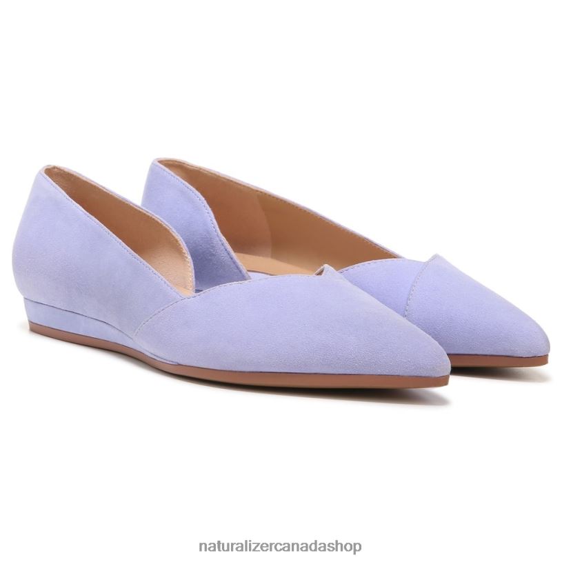 Flats | CA Naturalizer Women Kristin Flat Purple Suede 8LFNB268