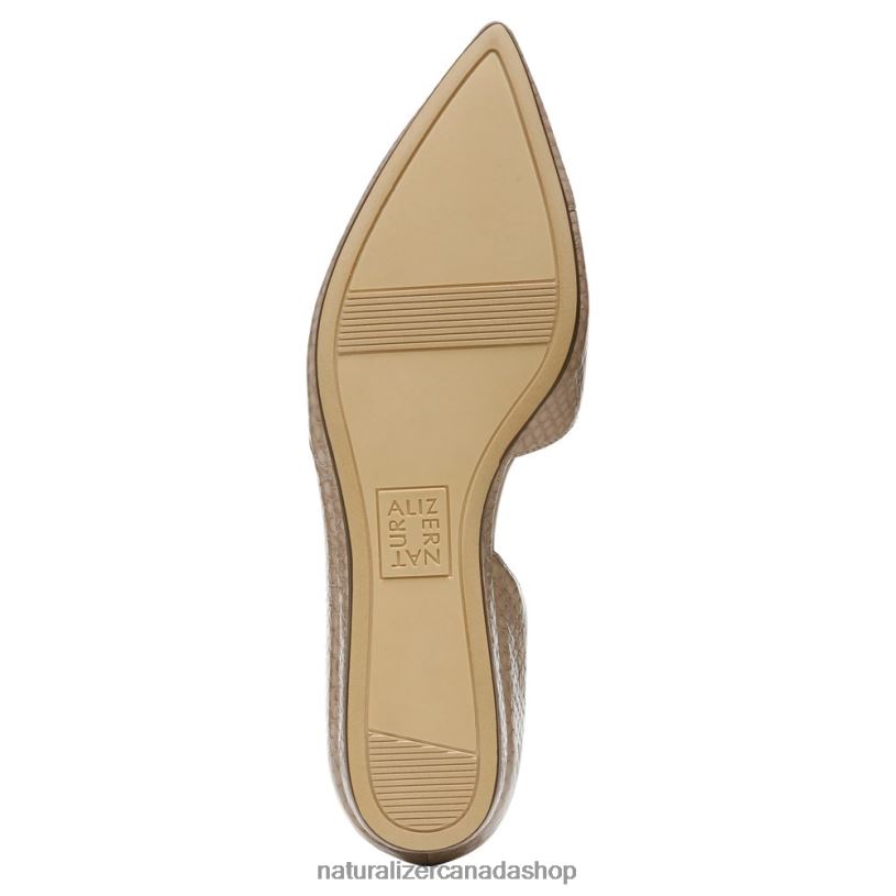 Flats | CA Naturalizer Women Kristin Flat Vintage Mauve Snake Leather 8LFNB267