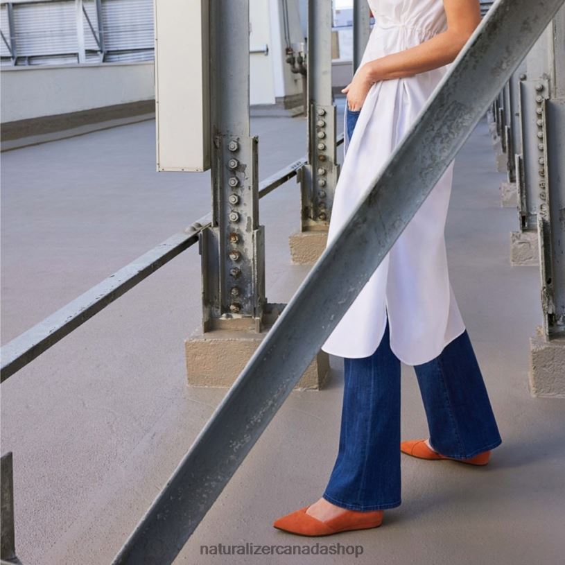 Flats | CA Naturalizer Women Kristin Flat Vintage Mauve Snake Leather 8LFNB267