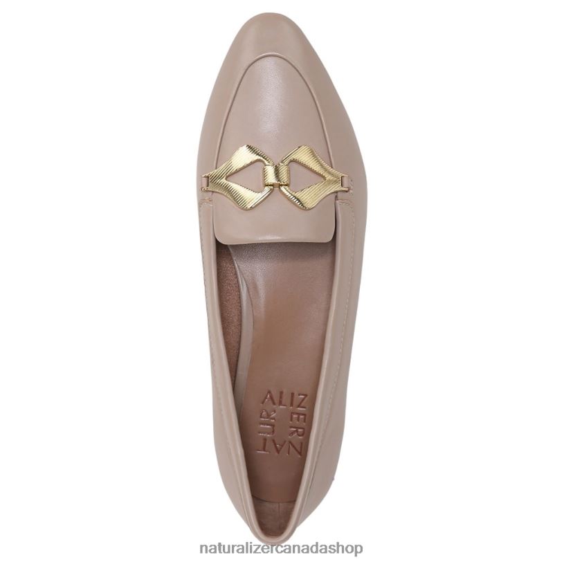 Flats | CA Naturalizer Women Leala Flat Sand Drift Brown Leather 8LFNB327