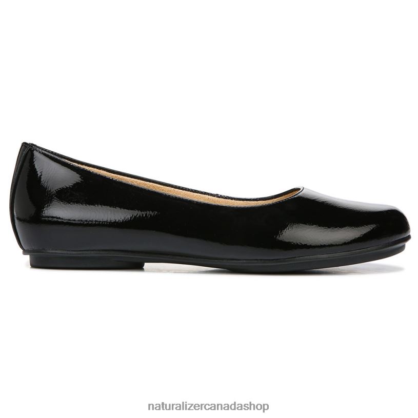 Flats | CA Naturalizer Women Maxwell Ballet Flat Black Patent Leather 8LFNB185