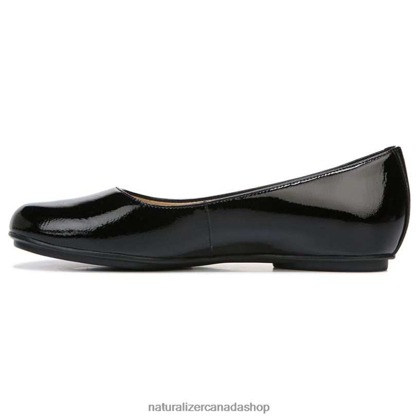 Flats | CA Naturalizer Women Maxwell Ballet Flat Black Patent Leather 8LFNB185