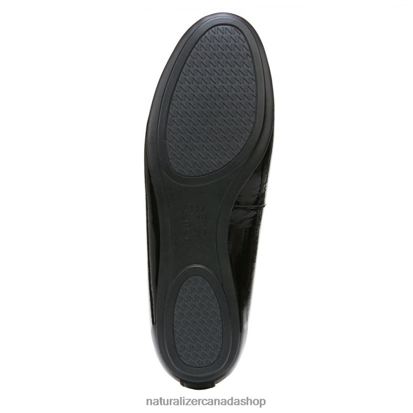 Flats | CA Naturalizer Women Maxwell Ballet Flat Black Patent Leather 8LFNB185
