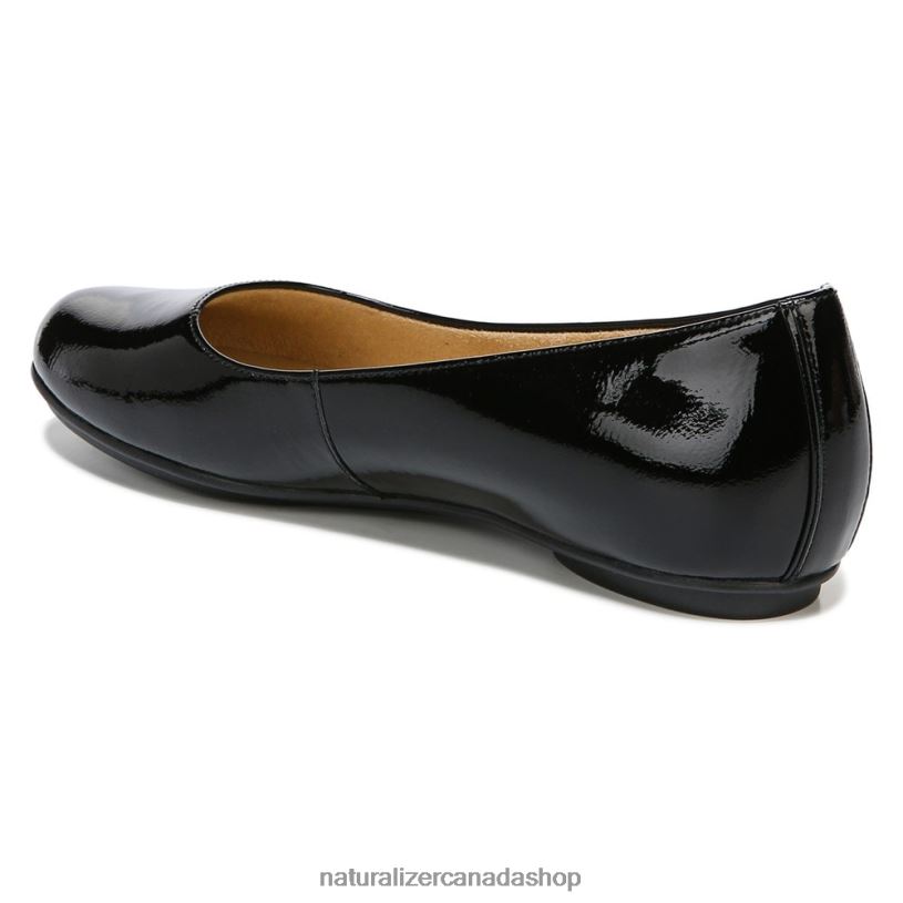 Flats | CA Naturalizer Women Maxwell Ballet Flat Black Patent Leather 8LFNB185
