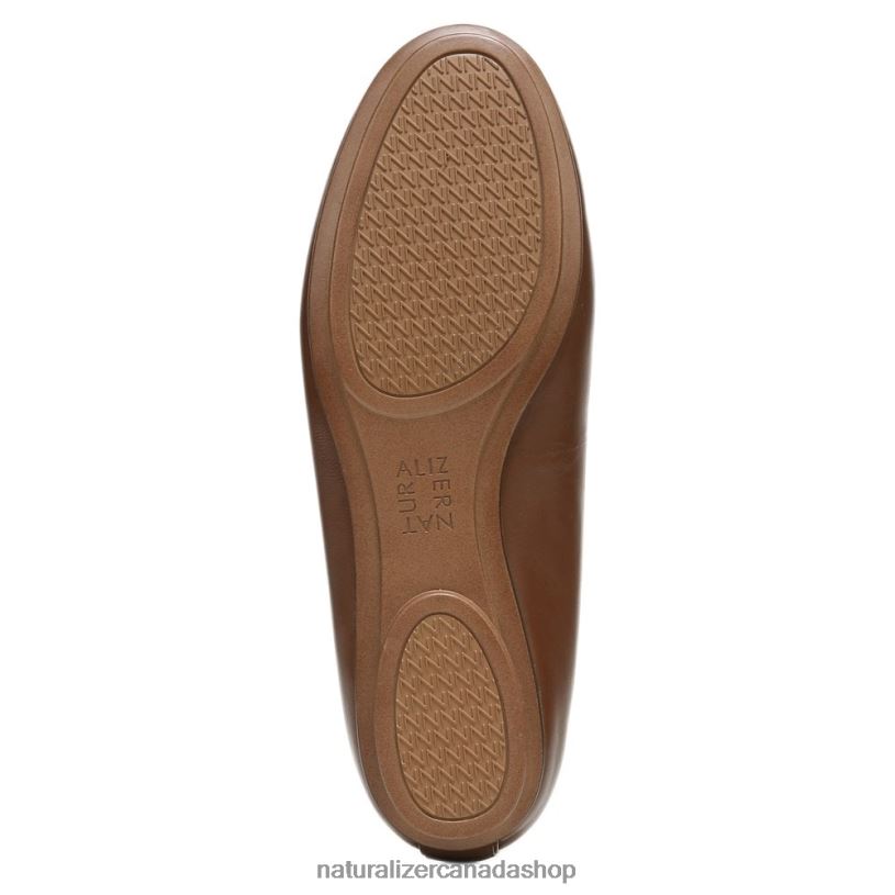 Flats | CA Naturalizer Women Maxwell Ballet Flat Brazil Nut Leather 8LFNB176