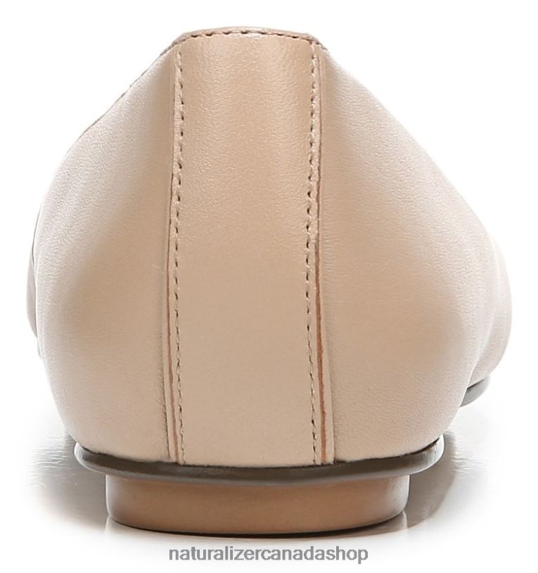 Flats | CA Naturalizer Women Maxwell Ballet Flat Creme Brulee Leather 8LFNB175