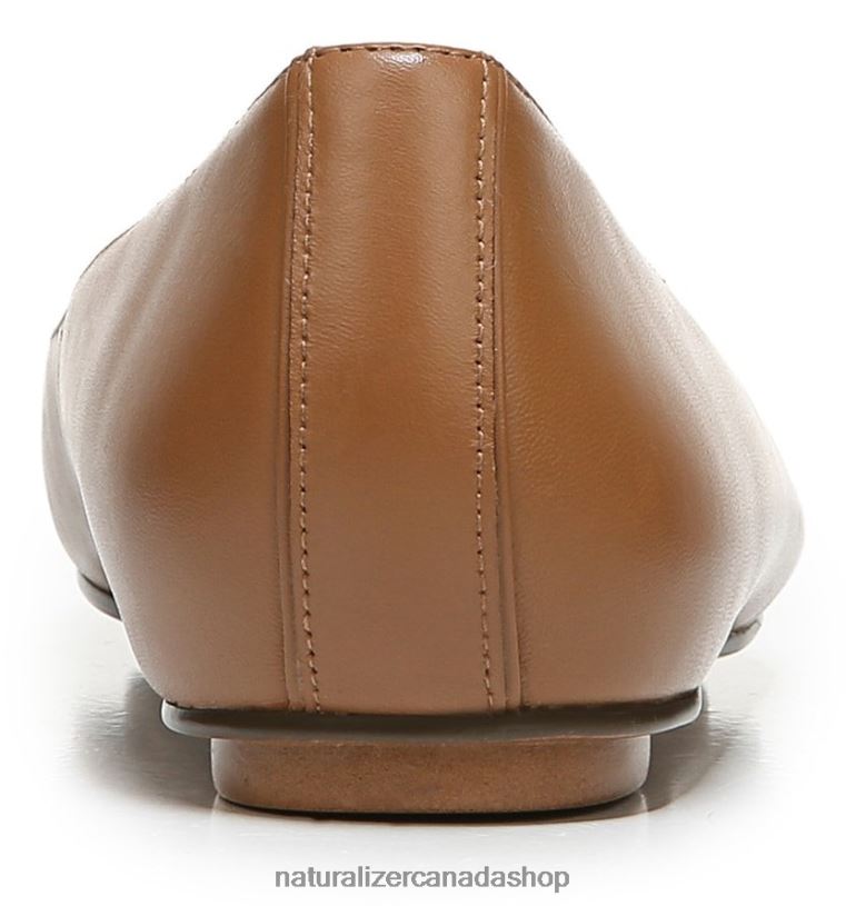 Flats | CA Naturalizer Women Maxwell Ballet Flat English Tea Leather 8LFNB179