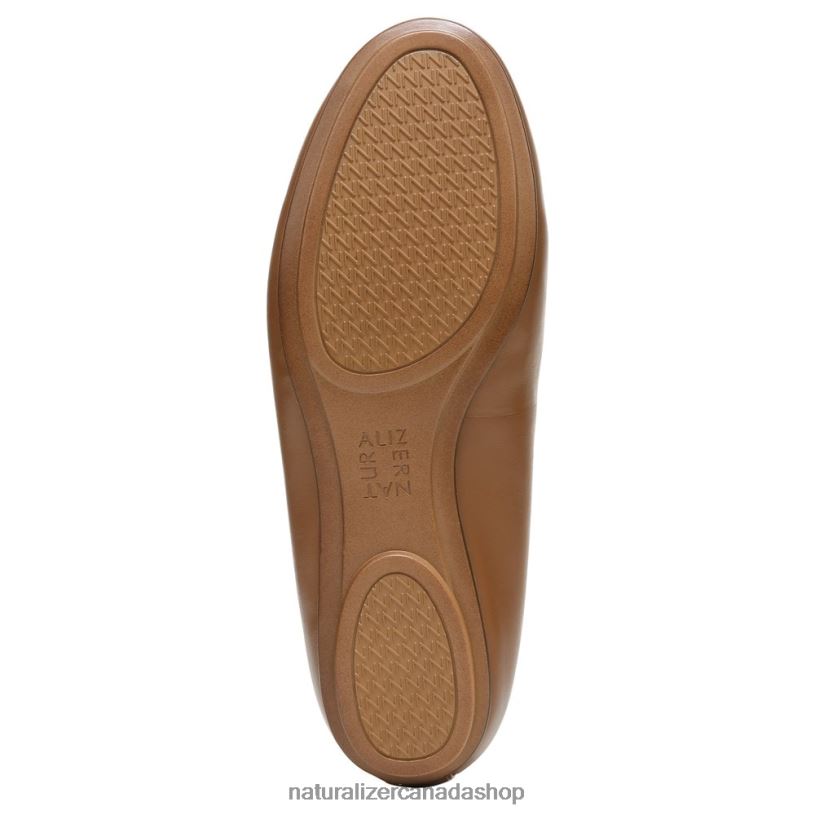 Flats | CA Naturalizer Women Maxwell Ballet Flat English Tea Leather 8LFNB179