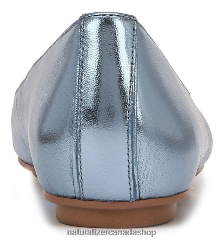 Flats | CA Naturalizer Women Maxwell Ballet Flat Ocean Air Blue Leather 8LFNB190