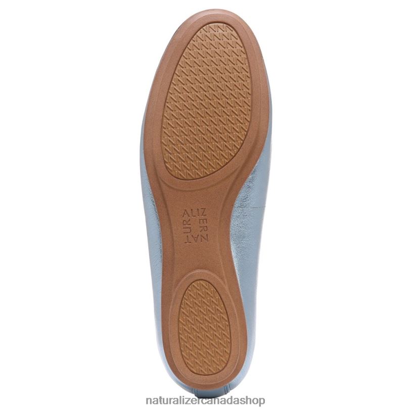 Flats | CA Naturalizer Women Maxwell Ballet Flat Ocean Air Blue Leather 8LFNB190