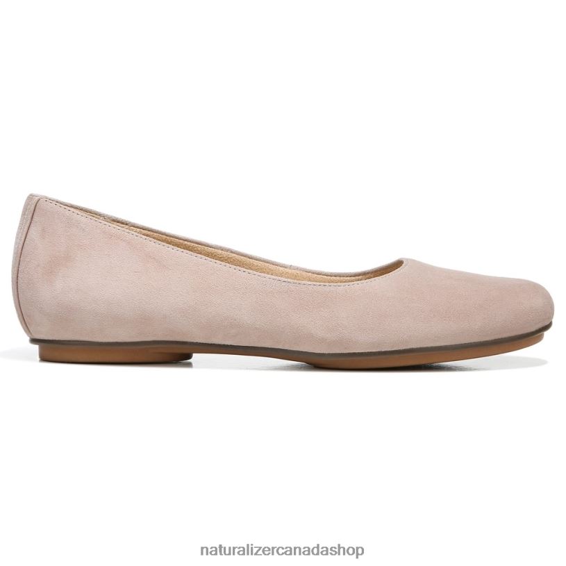 Flats | CA Naturalizer Women Maxwell Ballet Flat Sand Drift Suede 8LFNB187